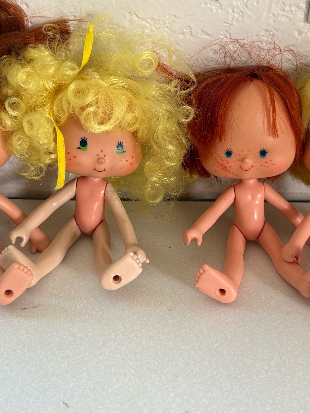 Vintage Kenner Strawberry Shortcake Dolls Lot of 4 (1979-1980s
